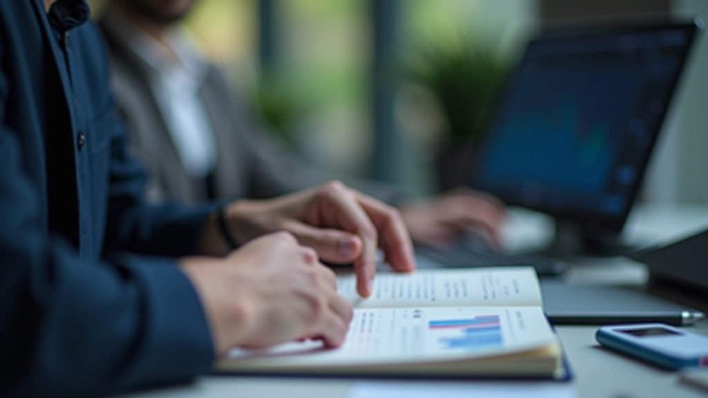 Focused trader studying charts